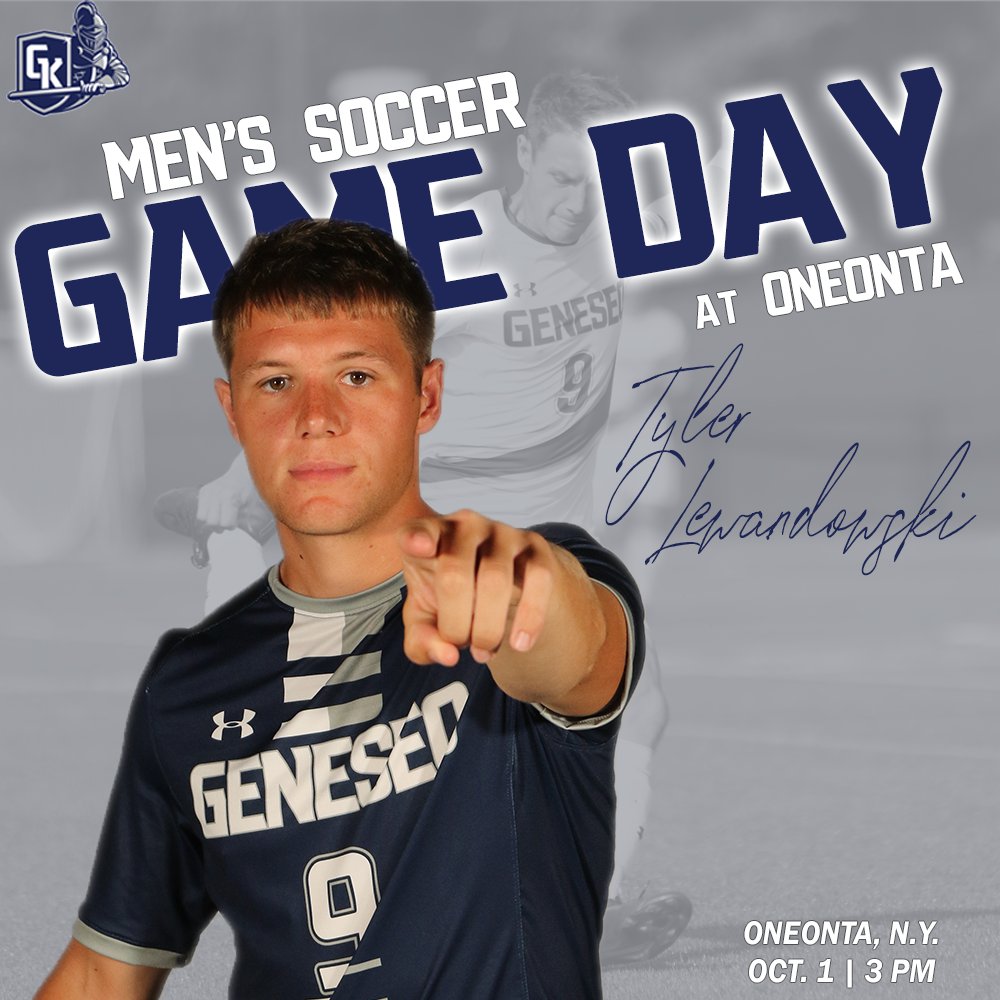 MSOC: <a href="/GeneseoMsoc/">GeneseoMSOC</a> at <a href="/RedDragonSports/">Oneonta Red Dragons</a> | 3 PM
LIVE STATS: oneontaathletics.com/sidearmstats/m…
LIVE VIDEO: oneontaathletics.com/watch/?Live=15…
#OneKnight #d3soc