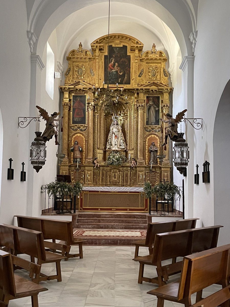 What a beautiful chapel inside of <a href="/La_Almoraima/">Finca La Almoraima</a> #travel #andalucia #history #cadiz #castellar #hotel #historichotel