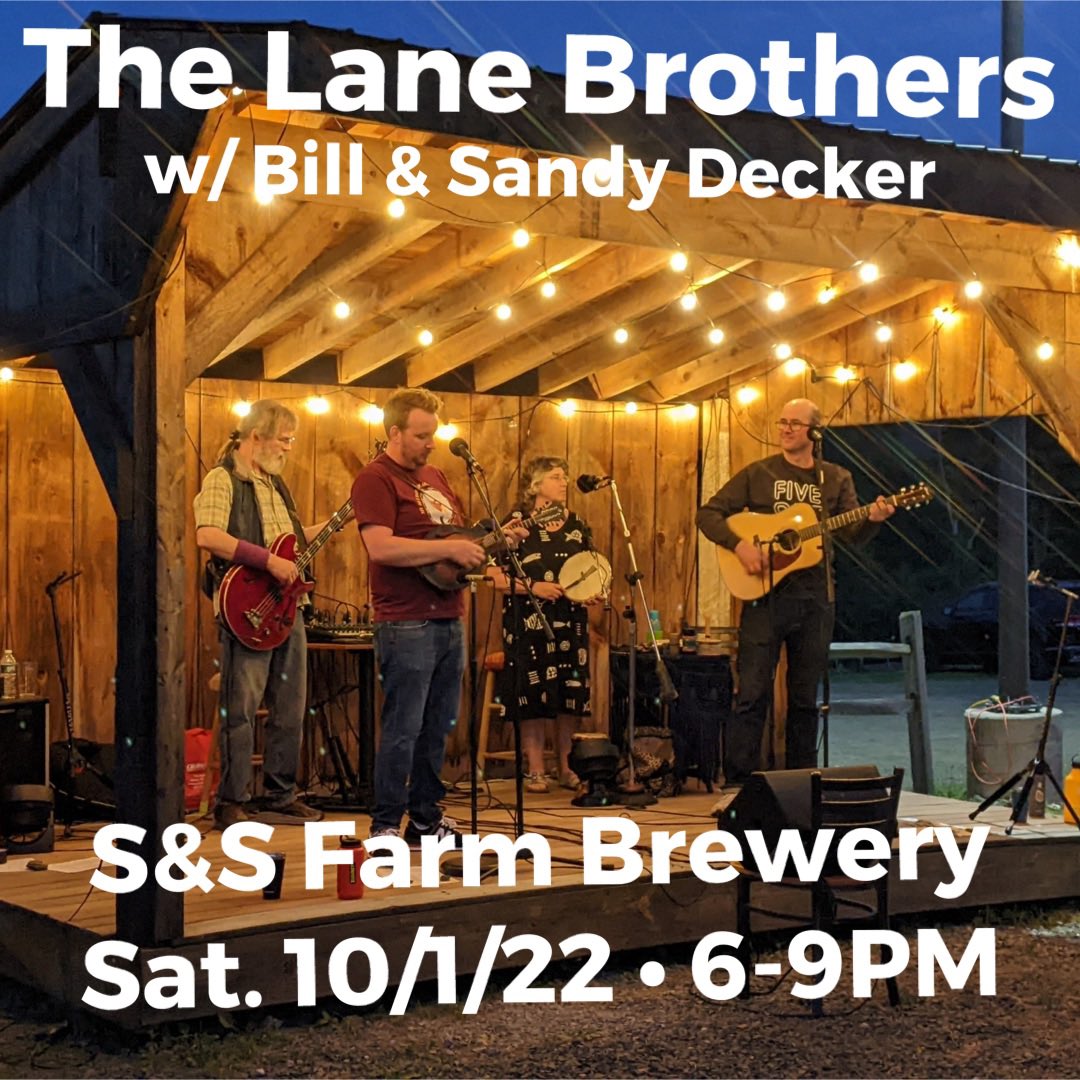 Tonight! Last outdoor gig for a bit.