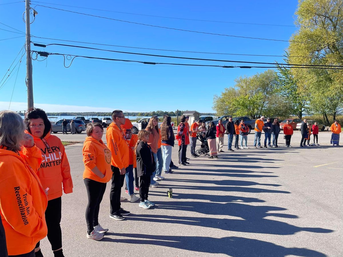 Lauri_Hoeg's tweet photo. Walk, water ceremony, sacred fire and community feast on Georgina Island, Miigwech all who came out to honour and remember those who suffered and continue to still do...Canada’s legacy https://t.co/oc7r4zcL4o