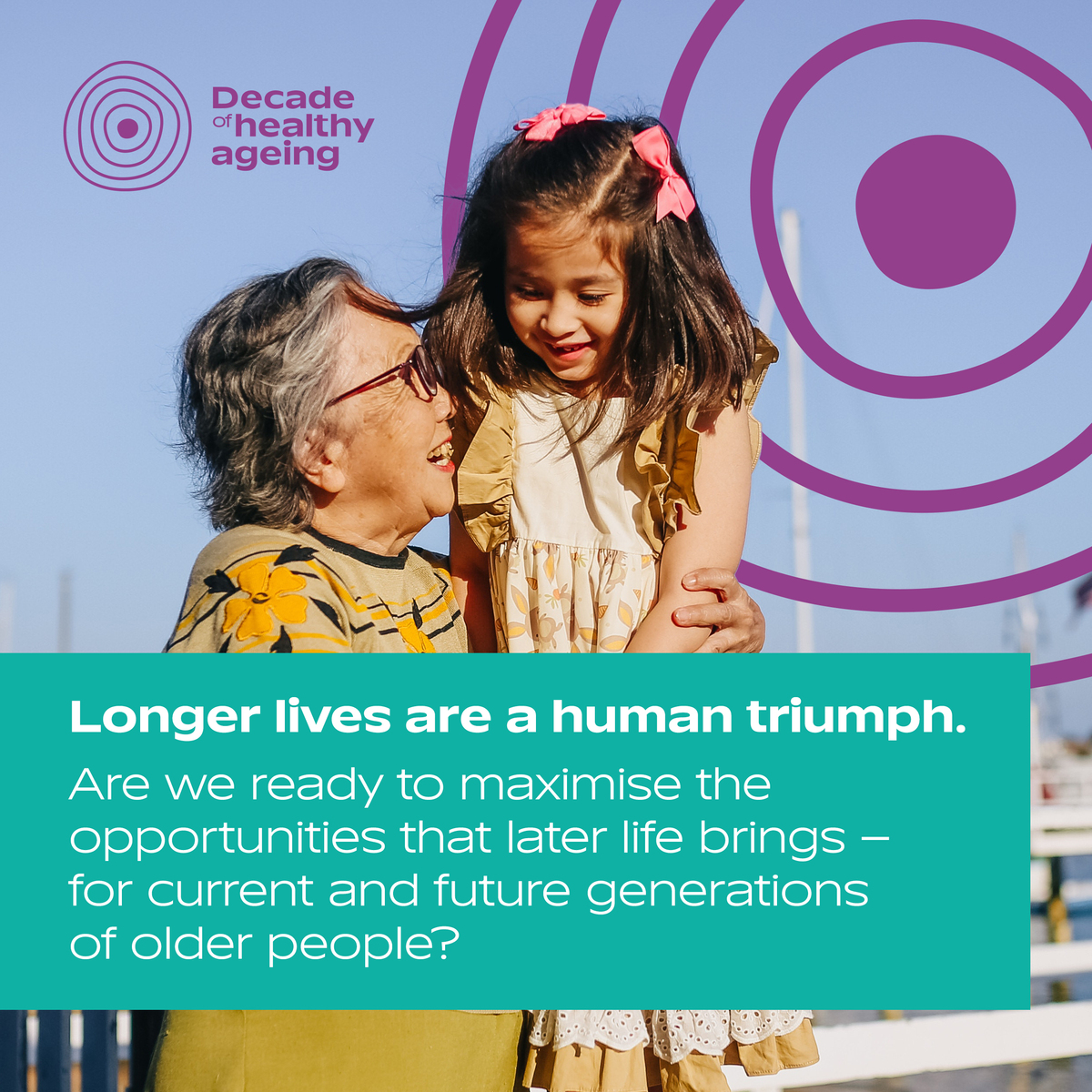 World Health Organization (WHO) on Twitter "People are living longer than ever before. This is