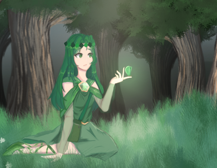 Yourgselle's tweet photo. INFP Fanart for @koikyuraee #mbtifanart https://t.co/e5U31bGSz7