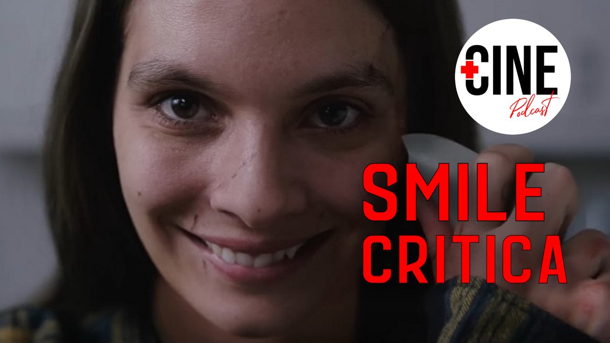 Crítica sin spoilers de #Smile, la película de terror de #ParkerFinn protagonizada por #SosieBacon, #JessieTUsher, #KyleGallner...
#Cine #Terror #smilefilm 

🎙️#Podcast
go.ivoox.com/rf/93202965

🎬#YouTube 
youtu.be/gQc_V8WK9S0