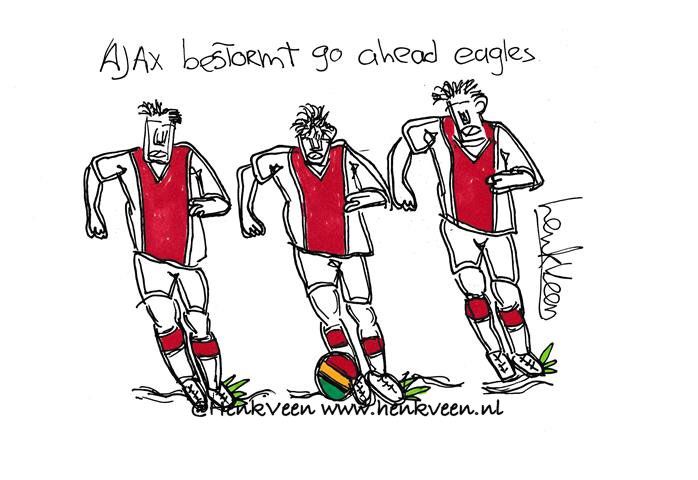 AjaxFanzoneNL's tweet photo. Voorspel de juiste eindstand van #AJAgae en WIN deze originele tekening van @henkveen! Mention en volg ons beide en RETWEET! #AJAX https://t.co/4uMqE5e2HR