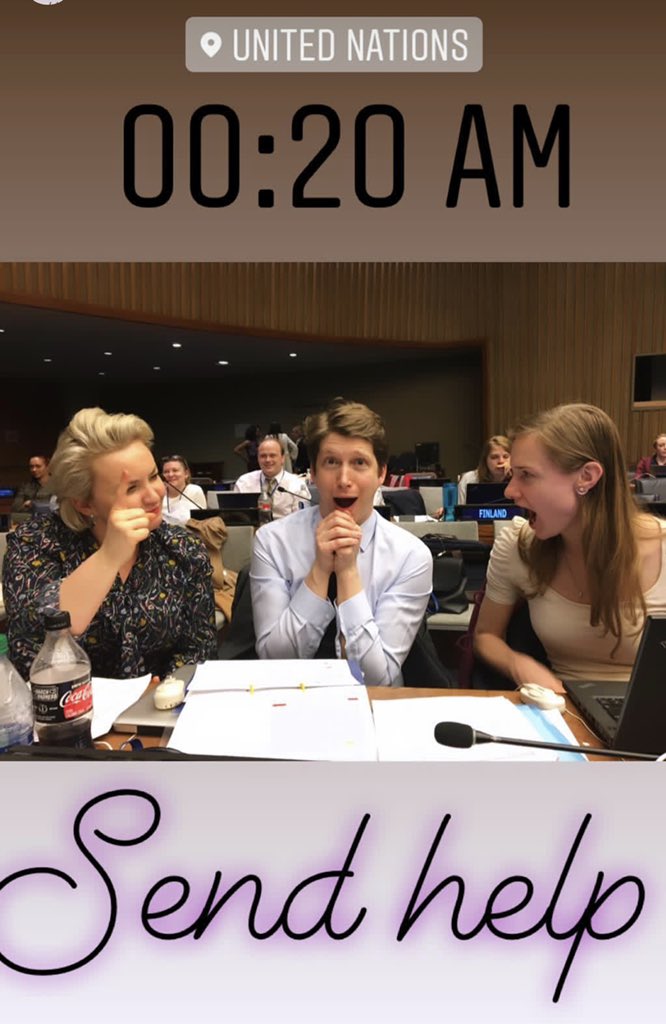 J_Bourtembourg's tweet photo. 4 years (and a month) of intense negotiations, moving events & beautiful friendships.
It has been a true honour to promote EU values at the UN together with brilliant colleagues.
See you soon, New York! https://t.co/QXiizeAoAZ