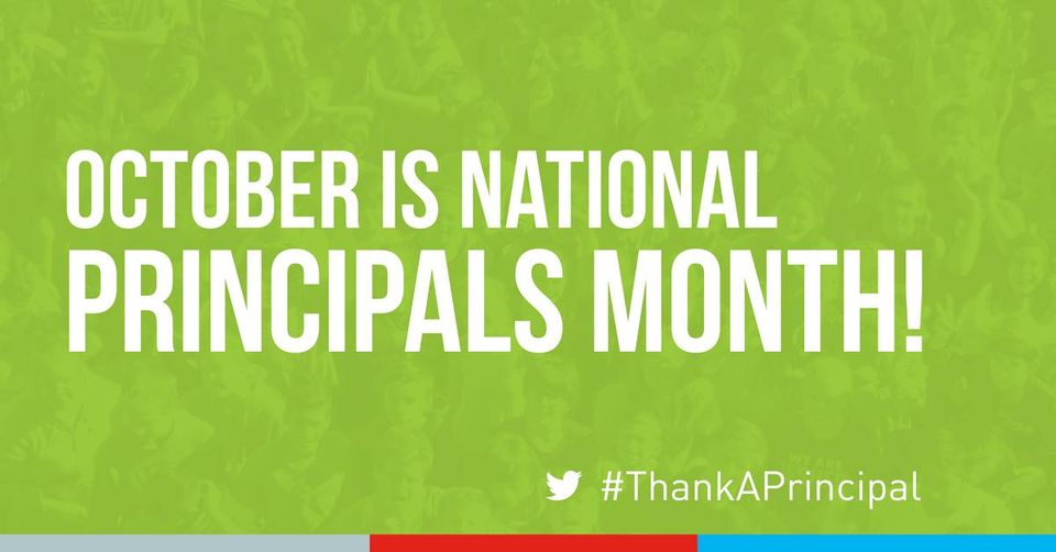 Happy National Principals Month!