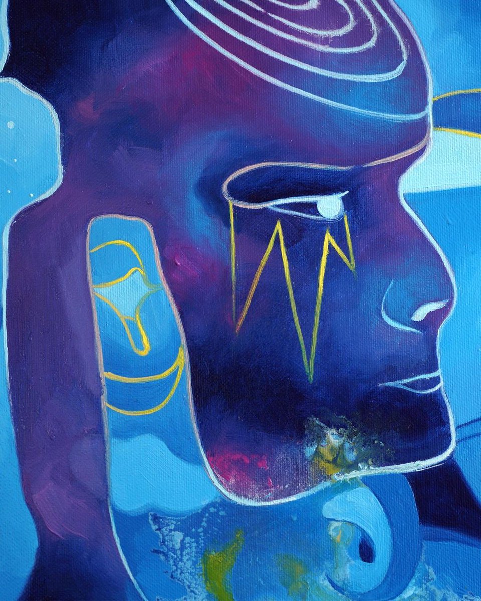 Presenting..

'Blue'
An Oil Painting on Canvas.

#oilpainting