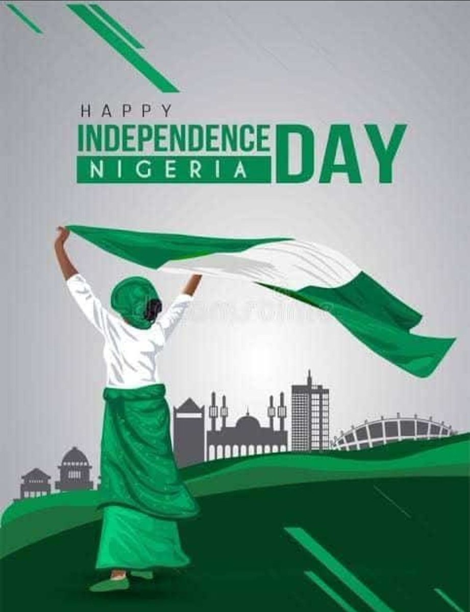 God bless the Federal Republic of Nigeria 🇳🇬 
#IndependenceDay