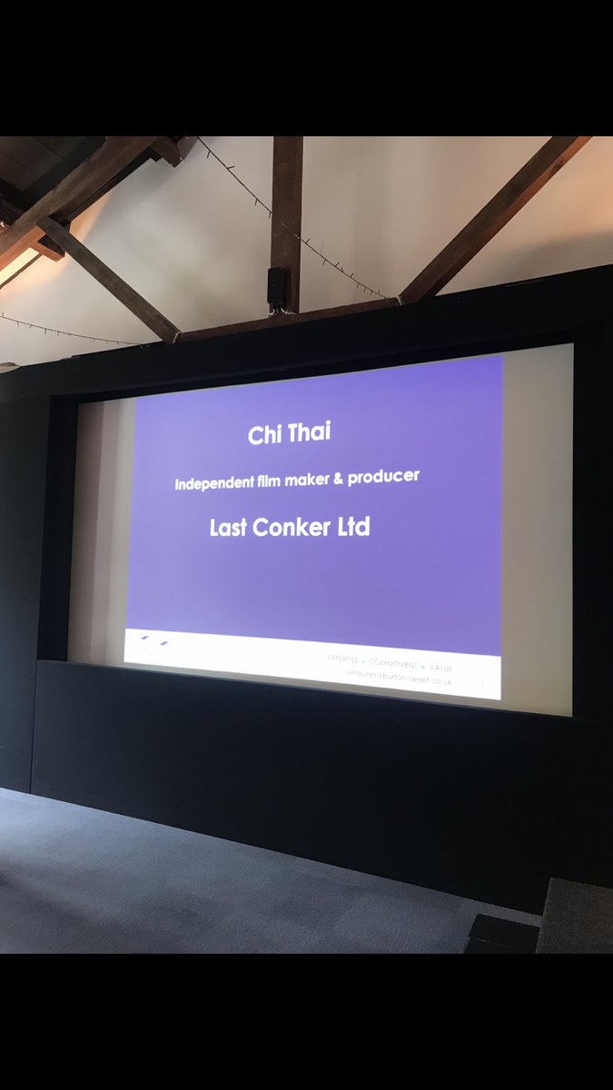 networkfhsw's tweet photo. Screen Star of Tomorrow producer Chi Thai presents:
How to Succeed: Setting up a Production Company for the Long Term
@cheevil @burtonsweet
#S2F #Shorts2Features https://t.co/VUaIk6YnpE