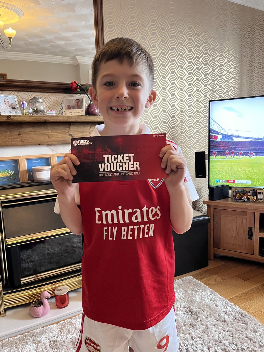 actionlees's tweet photo. Thank you @bfccommunity Jackson is over the moon winning @BarnsleyFC tickets @MPSPEandSport https://t.co/ZHNHNdCy4y