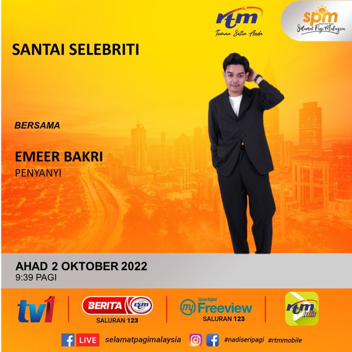 Emeer_Iskandar's tweet photo. Hai guys.. Salam π
Pagi esok ye ! .. RTM TV1.
#fantasia #newsingle #santaiselebriti #selamatpagimalaysia #SPM #rtmtv1 https://t.co/GvT2T0S4XX