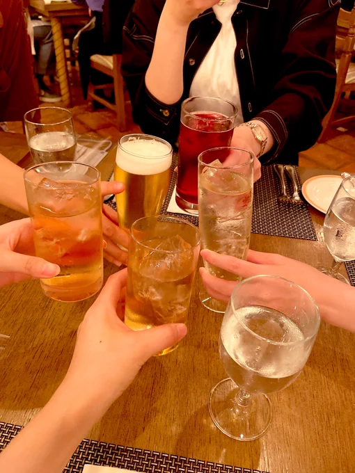 友達の誕生日なのでお祝い 
