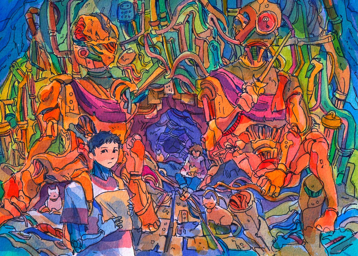 catforests's tweet image. caves #illustration