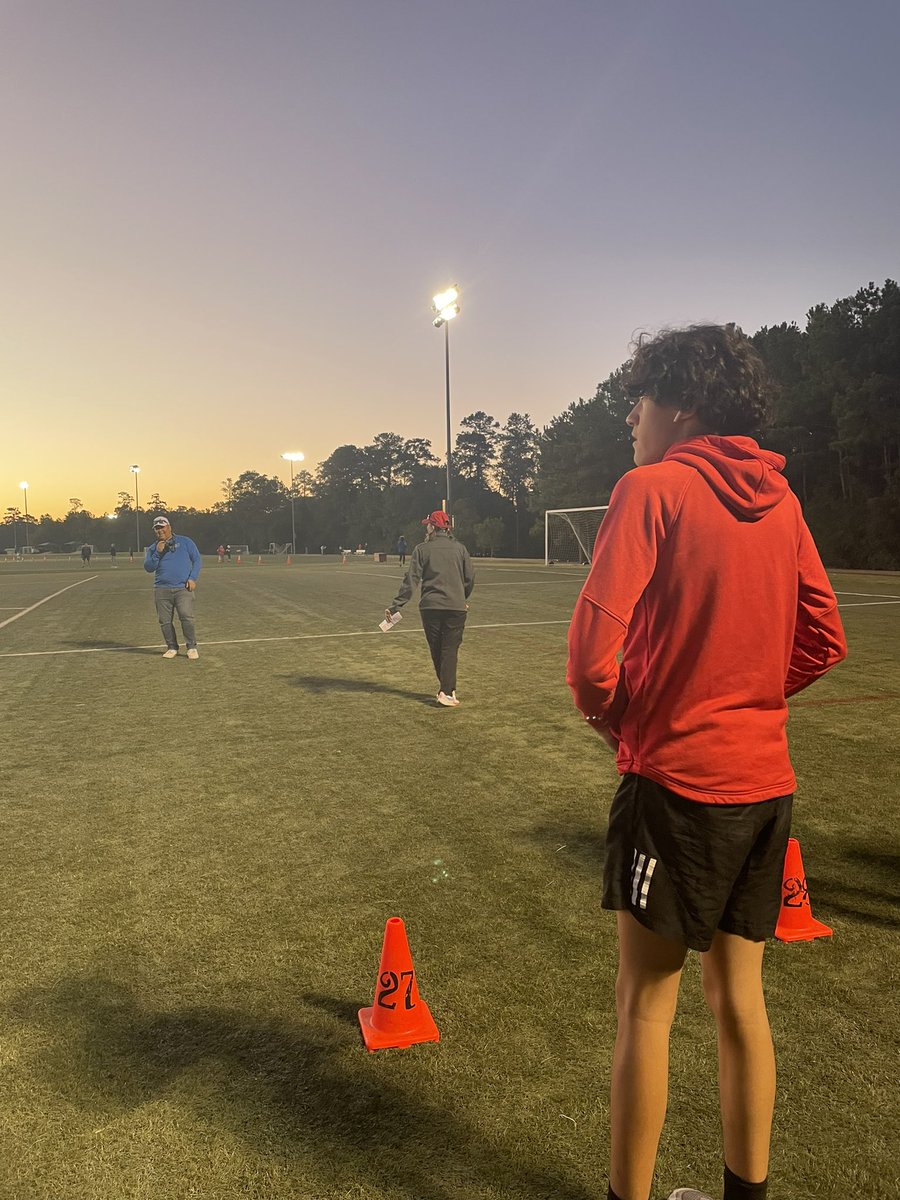 Joseph Arrona getting warmed up before his race this morning.  <a href="/joseph_arrona/">Joseph Arrona</a>