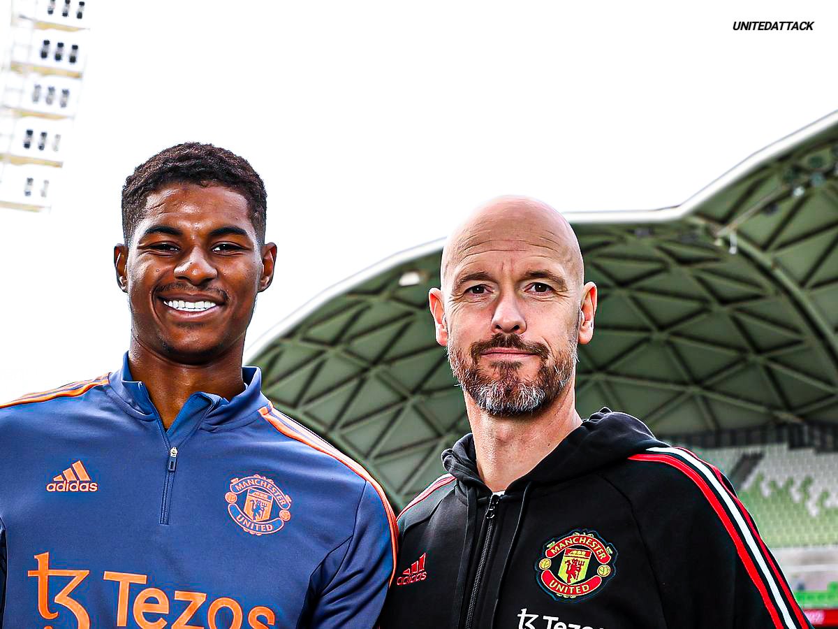 unitedattackID's tweet photo. Erik ten Hag on Marcus Rashford:

“Saya memberi tahu dia sejak hari pertama: Saya ingin melihat Anda tersenyum setiap hari. Kami mempersiapkan sesi (latihan) yang baik dan kemudian terserah Anda untuk bersenang-senang dan memberikan yang terbaik." 
 
#MUFC #GGMU #UnitedAttack https://t.co/IzwCnYDawV