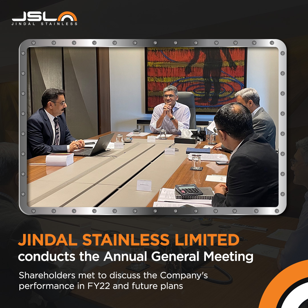 Jindal Stainless on Twitter "The 42nd Annual General Meeting of the