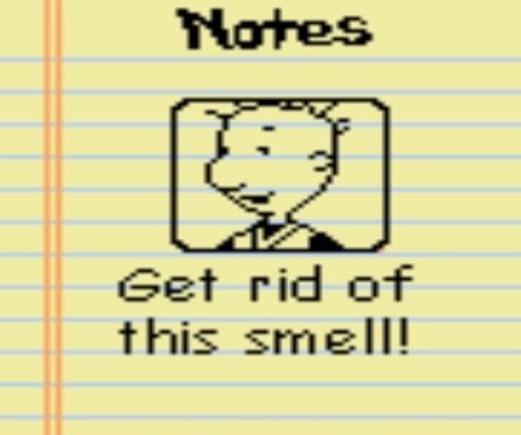 MartyMoinklers's tweet photo. Doug's gameboy game is about how he stinks https://t.co/UCzEyrawzm