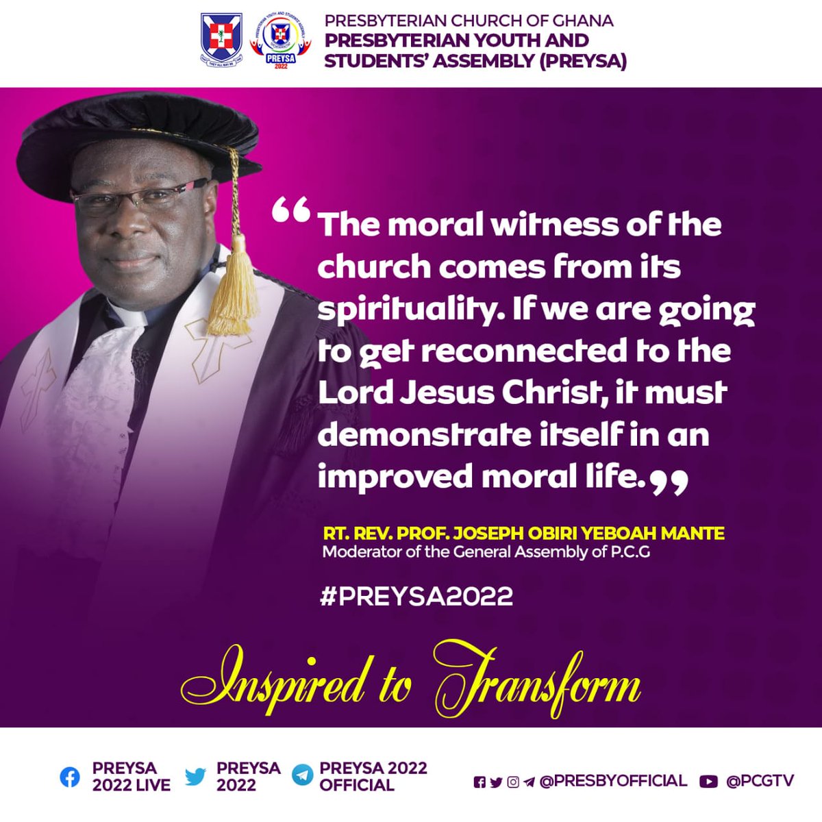 AddoOsaeEbenez1's tweet image. #PREYSA2022
#inspiredtotransform 
#TimeWithModerator