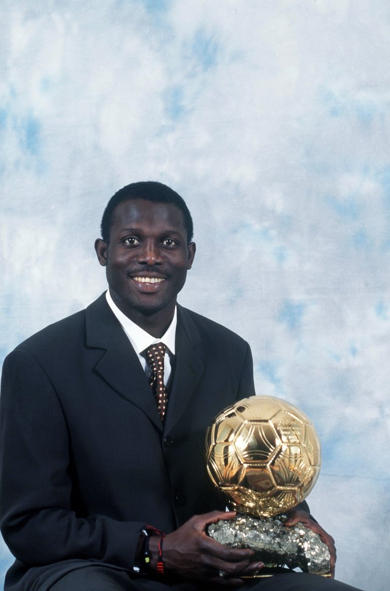 Happy Birthday to the 1995 Ballon d\Or, George Weah 