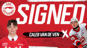 Another member of the 2019-20 Lambton Jr. Sting U16‘s  has signed with an OHL club.  Caleb Van De Ven agreed to terms with the Soo Greyhounds this week.  He was 13th round pick in 2020. When he steps on the ice, he’ll become the sixth member of the squad to suit up in the OHL.
