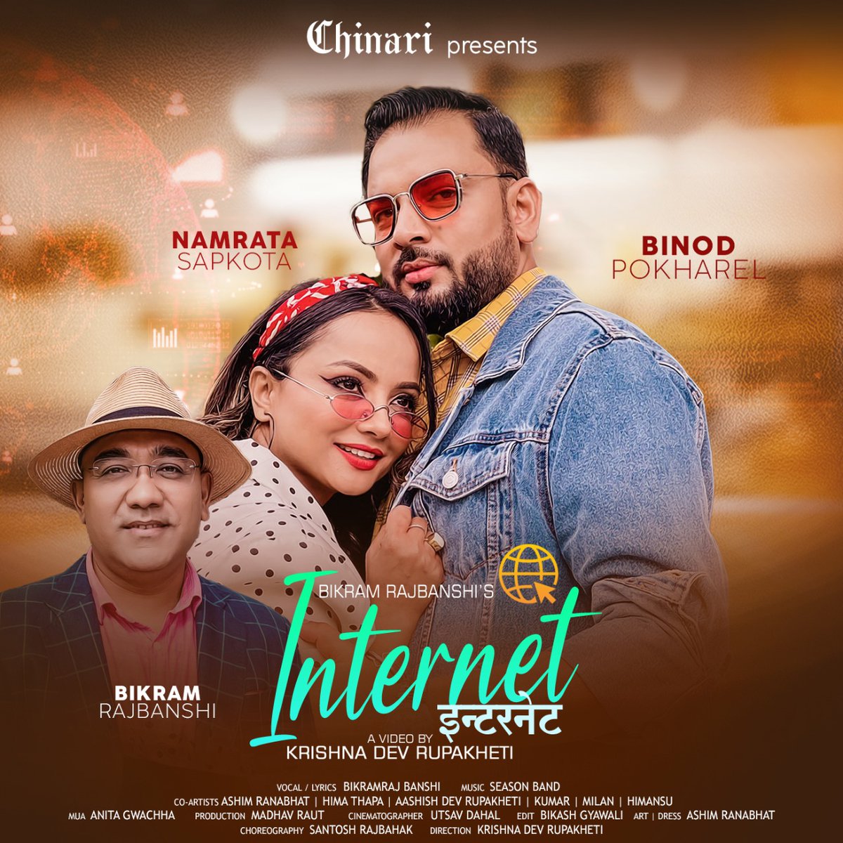 #Chinari #Presents Poster Released ! #Musicvideo with #song title #Internet, story about 70s/80s theme. will be coming soon! its #Nepalisong with #NewMusicVideo going to release  #HappyDaishain 2079 or Before #HappyDiwawali #Tihar. Plz wait for #different #NepaliMusicVideo #Nepal