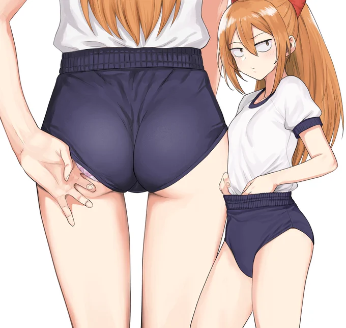 鶴井さん(@tsurui)が描いてくれたひーたん!可愛い!!
ナイスブルマが素晴らし過ぎるしチラリと見えてる縞パンも最高ですね!?
ありがとーーー!!! 