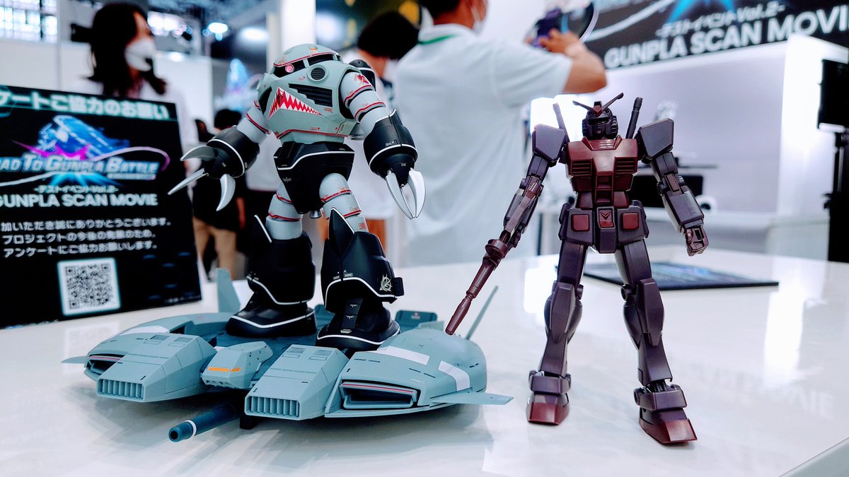 miguel_klueze's tweet photo. GUNDAM NEXT FUTURE -TOKYO BASE-

「ROAD TO GUNPLA BATTLE テストスキャンイベントVol.2」
ガンプラをスマホで3Dスキャン、設定したシーンが映像化されます(;´Д`)
子供が作ったエコプラも一緒に記念撮影！

#GNF #RTGB #水星の魔女 #G_Witch #ガンプラ #スペシャルステージ

https://t.co/kx6BxYnIU1 https://t.co/QfcQFKe6ls