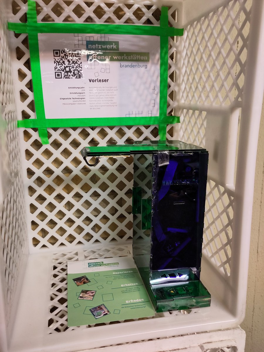 Ich bin ja immer wieder überrascht, wo mein Spielzeug so auftaucht 😅
Heute auf #BitsundBaeume22 
Vielen Dank #be_able_ev
vorleser.info