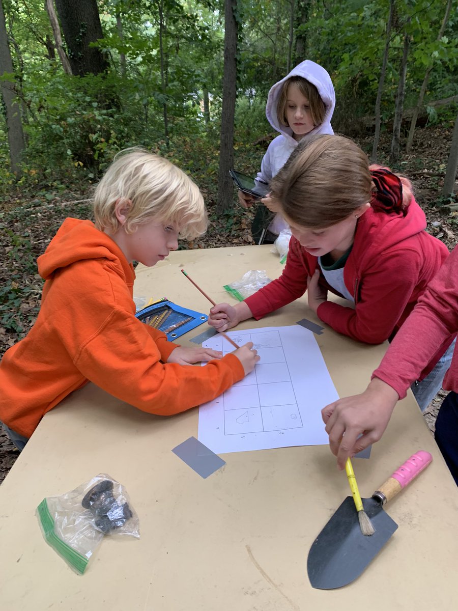 KBteachandstuff's tweet photo. Each year 3rd graders start w/ an archaeology dig where we excavate different “artifacts” that tell stories about each of us. We analyze, sketch &amp; measure before making a hypothesis about who it could belong to. Such a fun way to share and learn about our classmates! @SSSASsaints https://t.co/7PpRnEoP88