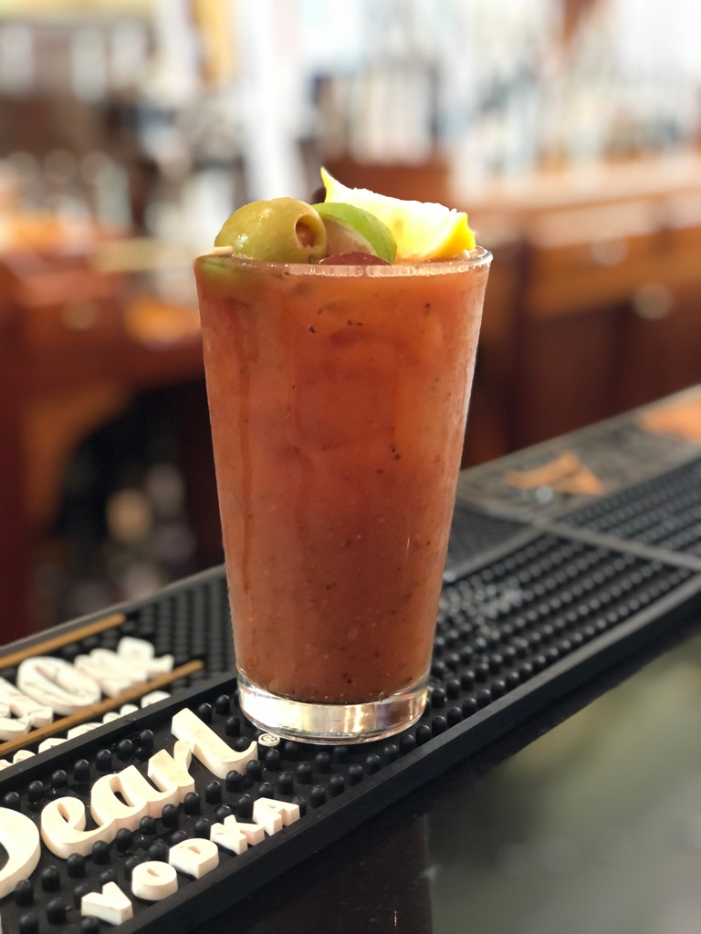How does the saying go, again? When life hands you lemons...⁠
⁠
Slice them up and present them on top of beautifully crafted Bloody Marys? {not quite the traditional saying, but we like this one better}⁠
⁠
Happy Saturday; we look forward to hosting you this weekend!⁠