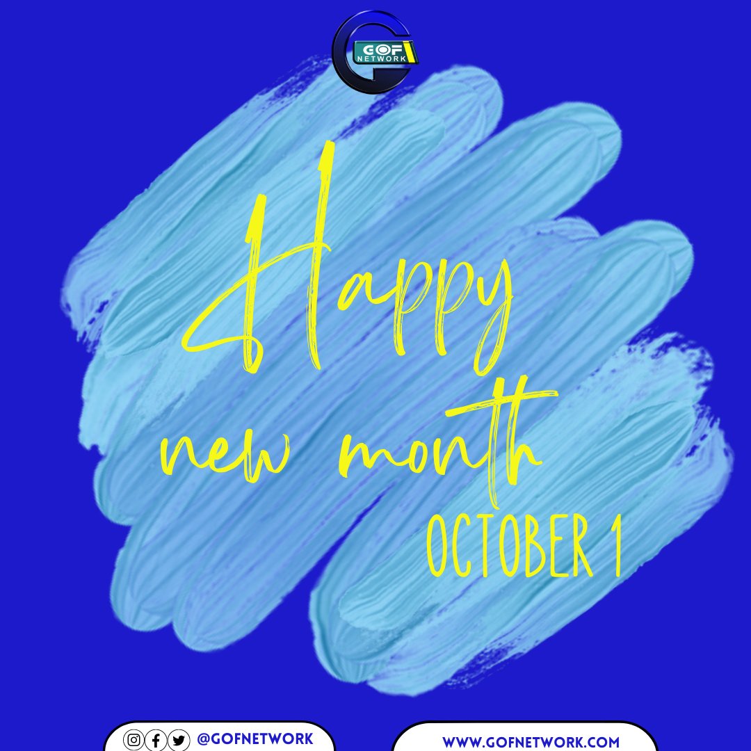 gofnetwork's tweet photo. Happy new month everyone, from all of us at Gofnetwork. Have a beautiful and productive month.
Remember; it's not over yet until you win.

#gofnetwork #newmonth #tech #business #October2022 #entrepreneur #webdeveloper #productivity #startup #technology #graphic #copywriting #HTML https://t.co/KduL0KMjps