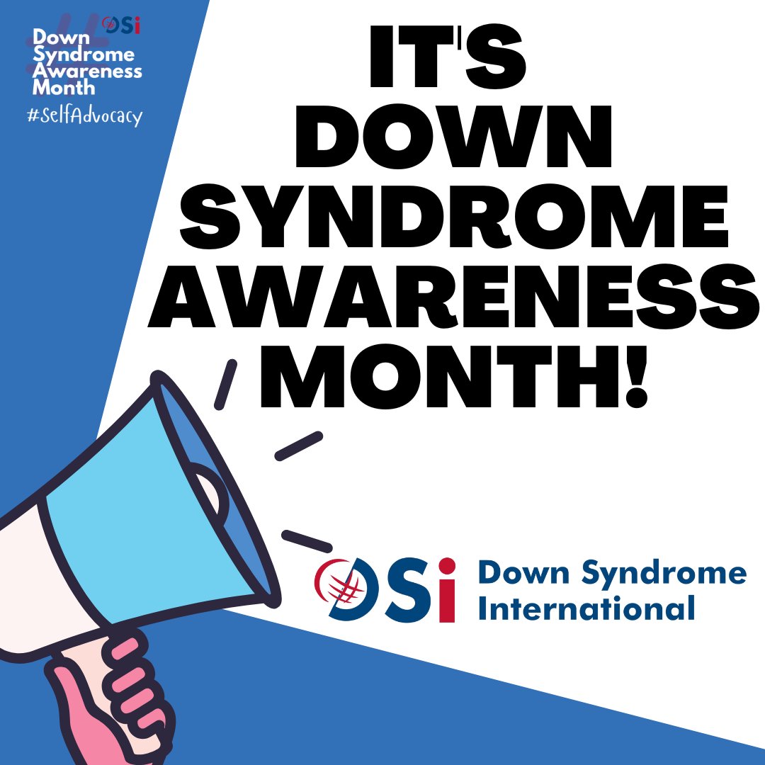 DSiupdate's tweet photo. October is Down syndrome awareness month, and we want to hear your stories. Here at DSi we are going to talk about the power of self-advocacy. Have you got a self-advocacy success story you would like to share with us? 👏

#selfadvocacy #downsyndrome #downsyndromeawarenessmonth https://t.co/YR11anDlRw