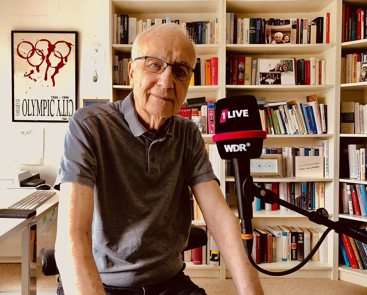 Heute Tag des offiziellen Abschieds von Fritz #Pleitgen. Ein großartiger Mensch, Journalist, Ratgeber, Mentor. Wegbereiter von 1LIVE. Vielen Dank für alles. <a href="/WDR/">WDR</a> <a href="/1LIVE/">1LIVE</a> m.dwdl.de/a/89756