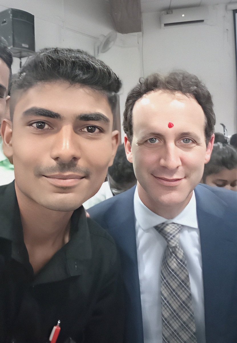 bedwal_rohit's tweet photo. With US Department of State's Officer Rob Anderson Sir. https://t.co/JaaYmEuIzG