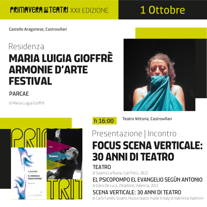 PrimaveraDeiTea's tweet photo. 1/2
Programma del giorno๐๐๐๐๐ญ๐จ ๐ ๐๐ญ๐ญ๐จ๐๐ซ๐ - ๐๐๐ฌ๐ญ๐ซ๐จ๐ฏ๐ข๐ฅ๐ฅ๐๐ซ๐ข
#PdT2022 #primaveradeiteatri https://t.co/qR8tRVkJLh