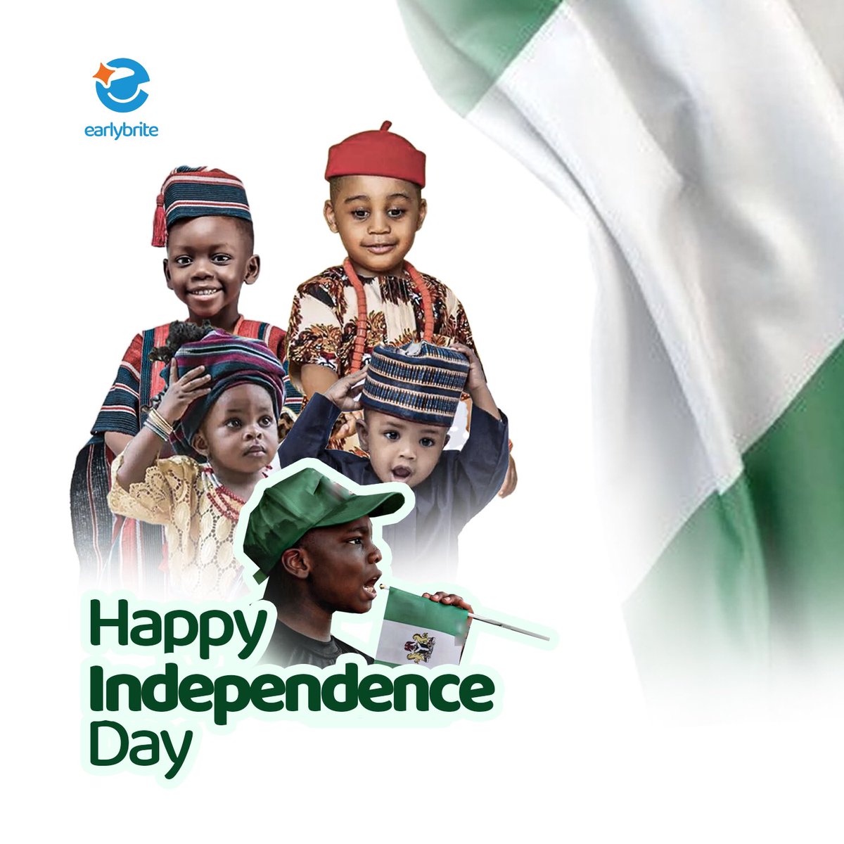 _Earlybrite's tweet image. What do you think we can do together to make Nigeria great again?
Happy Independence!!
#Onlinecodinglesson #onlinecodingforkids #onlinecoding #codingcenternearme #kidscodecamp