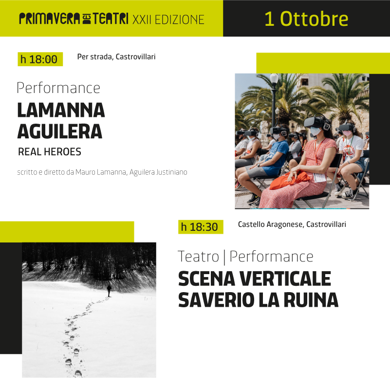 PrimaveraDeiTea's tweet photo. 2/2
Programma del giorno
๐๐๐๐๐ญ๐จ ๐ ๐๐ญ๐ญ๐จ๐๐ซ๐ - ๐๐๐ฌ๐ญ๐ซ๐จ๐ฏ๐ข๐ฅ๐ฅ๐๐ซ๐ข
#PdT2022 #primaveradeiteatri https://t.co/ckfzJ5PVIk