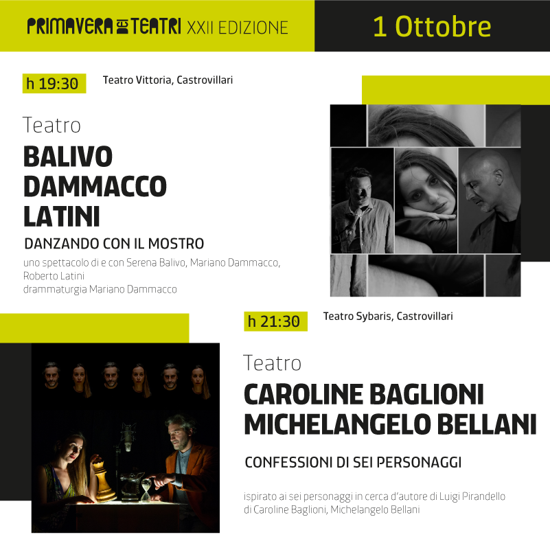PrimaveraDeiTea's tweet photo. 2/2
Programma del giorno
๐๐๐๐๐ญ๐จ ๐ ๐๐ญ๐ญ๐จ๐๐ซ๐ - ๐๐๐ฌ๐ญ๐ซ๐จ๐ฏ๐ข๐ฅ๐ฅ๐๐ซ๐ข
#PdT2022 #primaveradeiteatri https://t.co/ckfzJ5PVIk