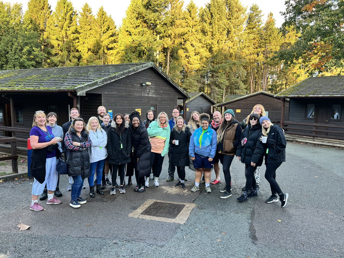 MrsFrancisPB's tweet photo. Good morning from the Boreatton Park Dream Team… Ready and waiting for our students to have some serious fun! #embracingthesurroundings https://t.co/yKPQuo8hB5
