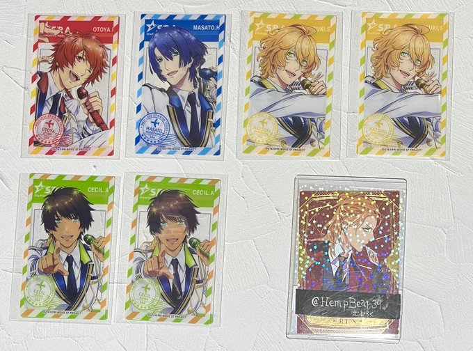 うたプリ うたのプリンスさまっ スタツア ネームプレート 音也 真斗 那月 トキヤ セシル Apsmo Edu Au