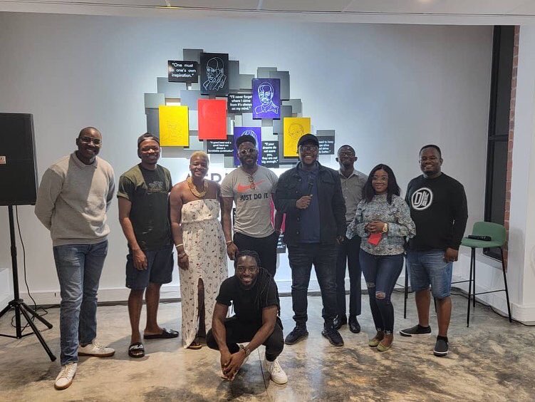 BCDtheepodcast's tweet photo. International Podcast Day 2022
We were privileged to attend Zambia’s first ever in person podcaster’s event and celebrate International Podcast Day.
It was amazing to put faces to some of the voices behind the podcasts. 
Listen To A Zambian Podcast Today

@ZedPodHub @CecieJohnvan https://t.co/b7HlVENBOC