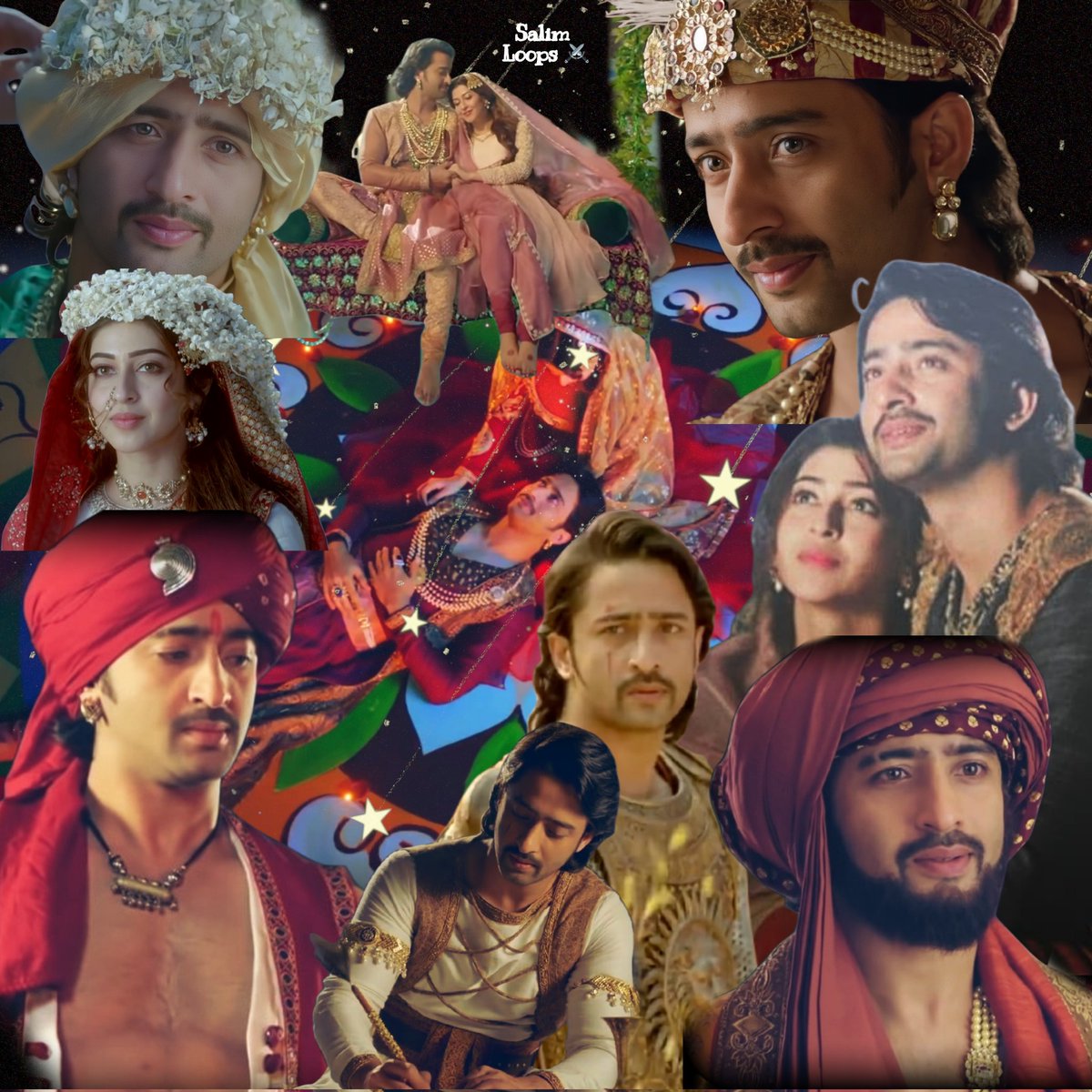 It's been four yrs since the passionate, loving&amp; ferocious Shehzaade Salim breathed fire into our lives by falling in love with the gorgeous Anarkali🔥 Shaheer lived and aced this role full of aesthetics..Congrats to the team for 4 YRS OF #DEMSA❤️✨
#ShaheerSheikh #ShaheerAsSalim