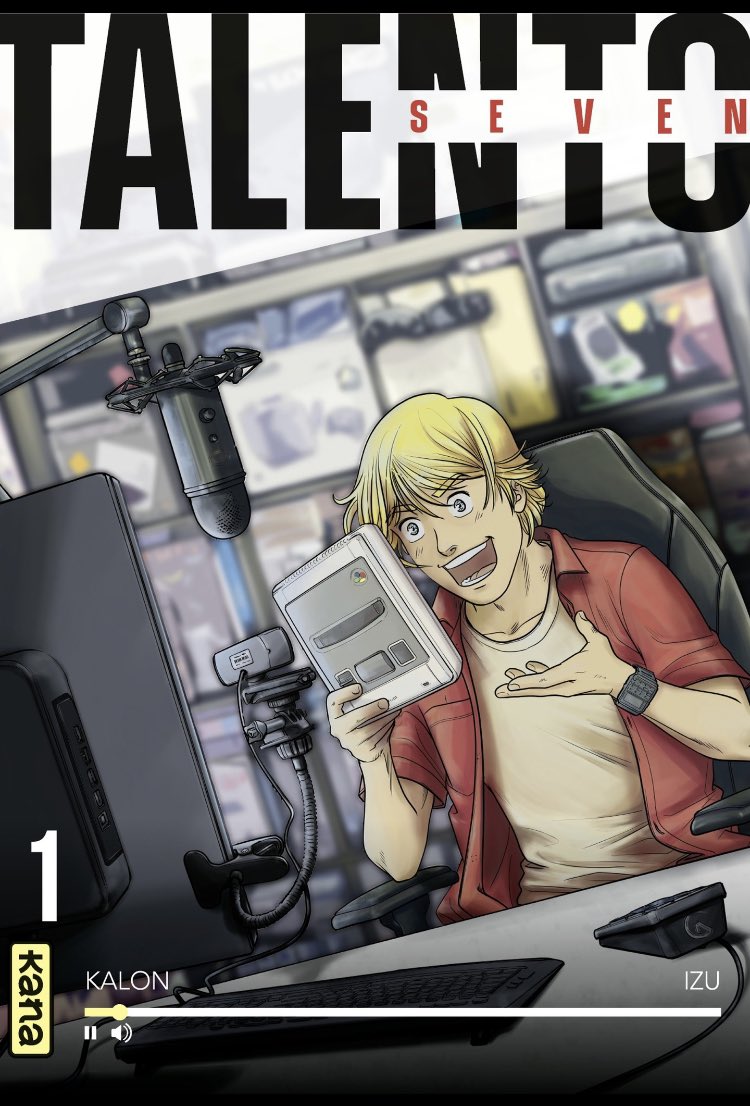 YPDLM_Podcast's tweet photo. 🎙️Focus dans le dernier épisode sur les productions Kana
On termine avec #Talento7

Adele passionné de retro-gaming se voit offrir la chance d’intégrer le prestigieux Talento 7
Plongez dans l’univers Twitch/Youtube dans ce récit drôle et passionnant 🎮

👉 https://t.co/Snkiwgk9Tj https://t.co/UcqX54NsBC