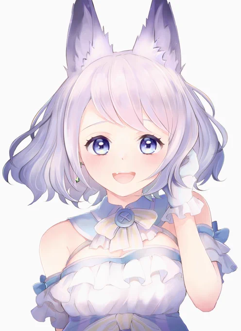 【お仕事紹介】High end COLORS公認ライバーガジェットリンク所属の新人声優米澤真実さんのアイコンイラストを描かせていただきました10/6(木)19:00からREALITYで初配信されるので今なら最古参になれますよ!#イラスト #illustraion 