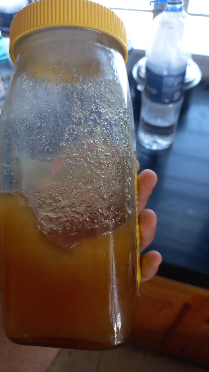 sindhibha's tweet photo. @DaburIndia pure honey turns into crystallised sugar in two months. https://t.co/igH6Dzyvyw