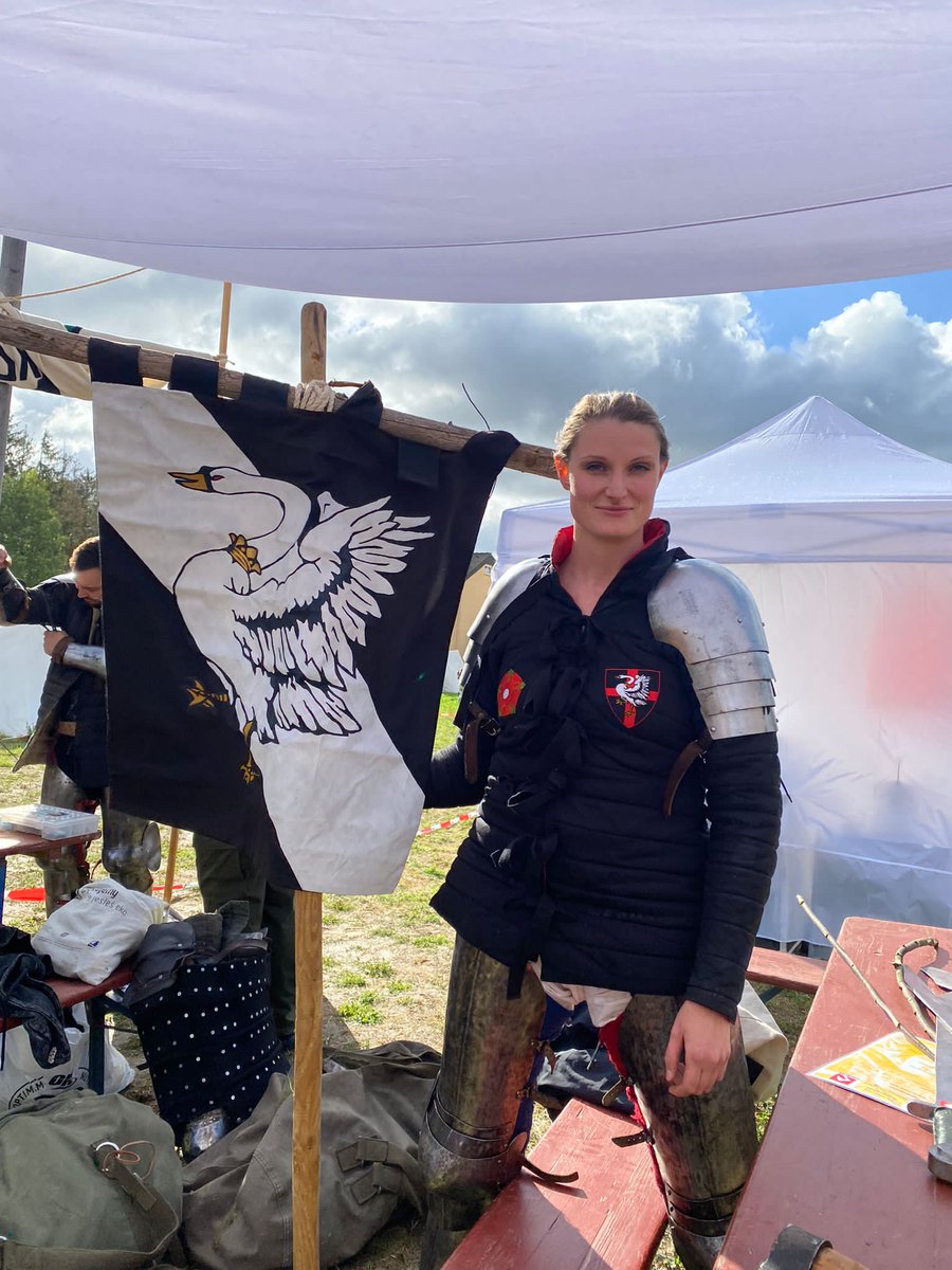 SwordsOfCygnus's tweet photo. The end of an era, Captain Jo is taking a well earned break from the sport. See our FB/Insta for full details #thankscaptain https://t.co/inXsYAUpPx