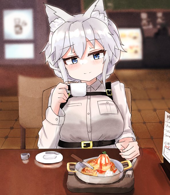 "Tea for two"
#イラスト 