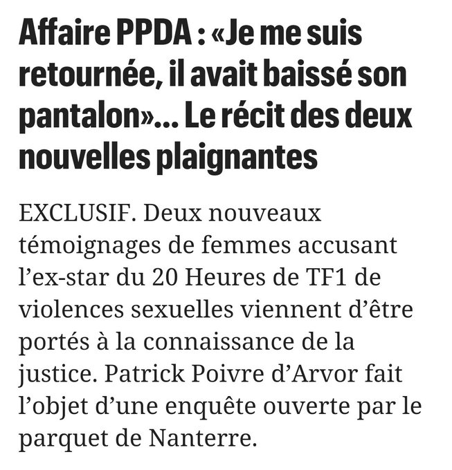 SylvainMorvan2's tweet photo. Le tweeter fou @jmaphatie grand défenseur des luttes féministes ( uniquement quand il s' agit de la #NIPES ) est toujours silencieux sur son ami #PPDA https://t.co/rDOUbQGMZe