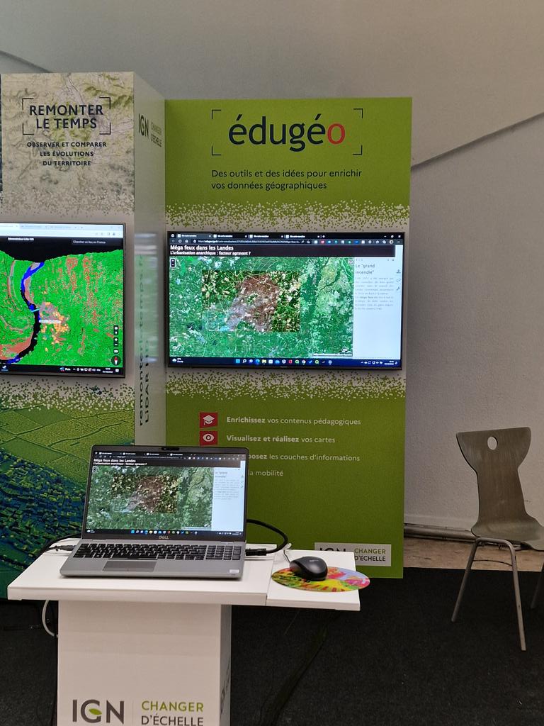 Les magasins feux dans les Landes. Analyse géographique avec edugeo #Fig2022 Salon geo numérique