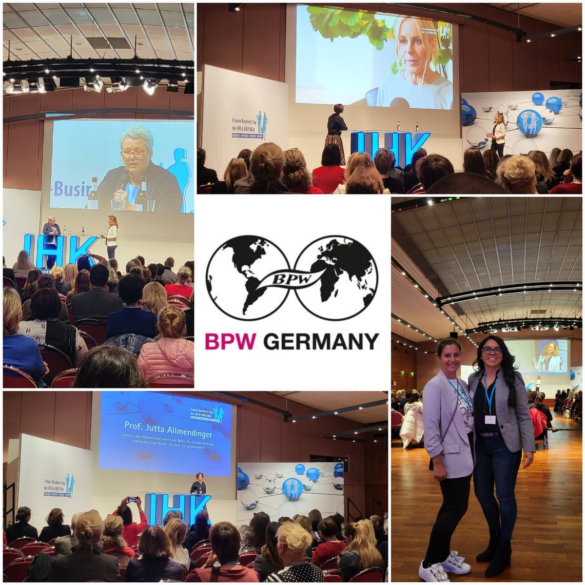 Frauen-Business-Tag der @ihkkoeln Toller Abend darüber, dass der Weg in Führungsposition kein Ponyhof ist und wie wichtig es ist zu #Netzwerken

Grossartig prof. <a href="/JA_Allmendinger/">Jutta Allmendinger</a> auf der Bühne erlebt zu haben! 🎉

#latepost #YoungBPW <a href="/BPW_Germany/">BPW Germany</a> #femaleleadership